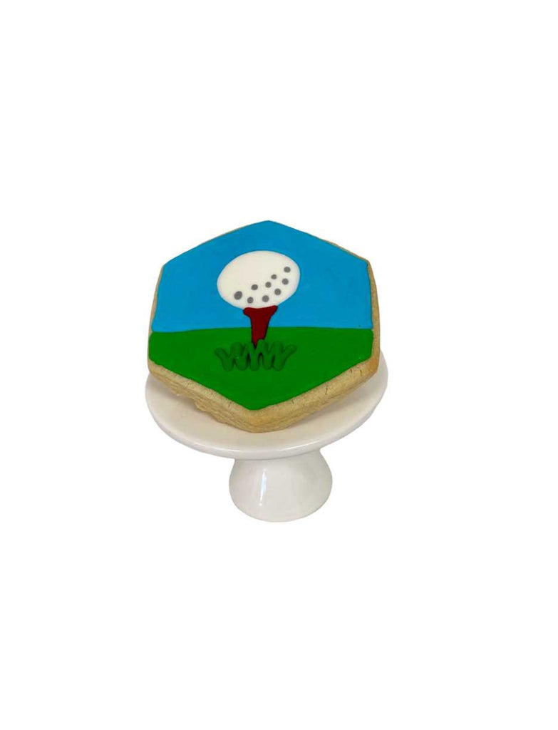 Golf Decorated Sugar Cookie Heidi's Heavenly Cookies 